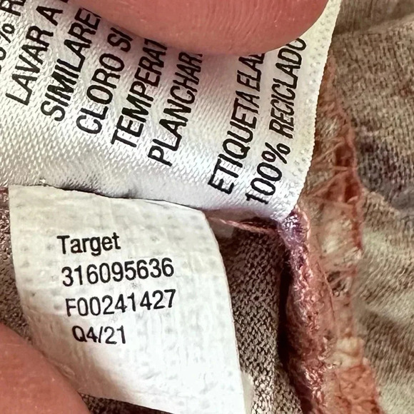 Women's Puff Short Sleeve Tiered A-Line Dress -‎ Knox Rose size Medium - Picture 9 of 10